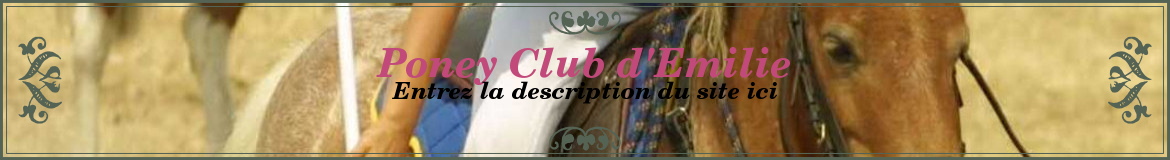 Poney Club d'Emilie